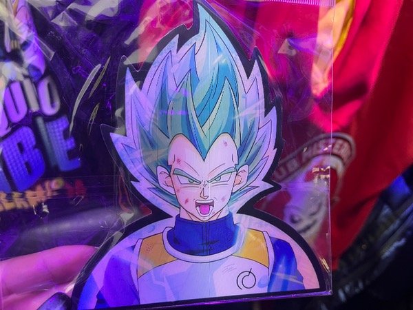 Producto - Sticker 3D DBZ Vegeta