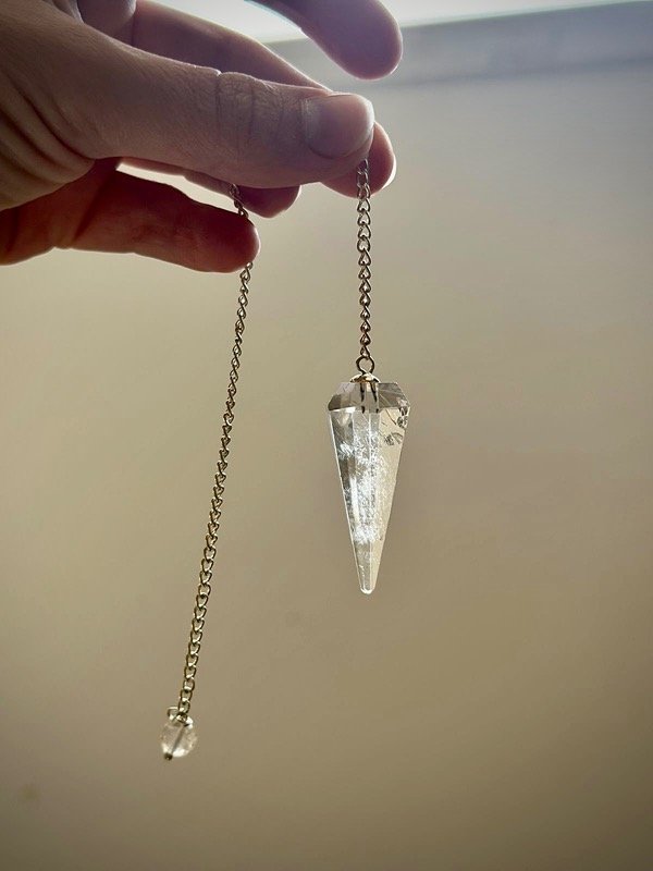 Producto - Péndulo de Cuarzo cristal