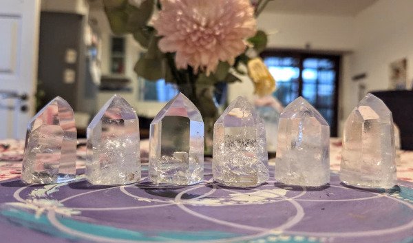 Producto - Set de 6 cristales (202 gr - 4 cm)