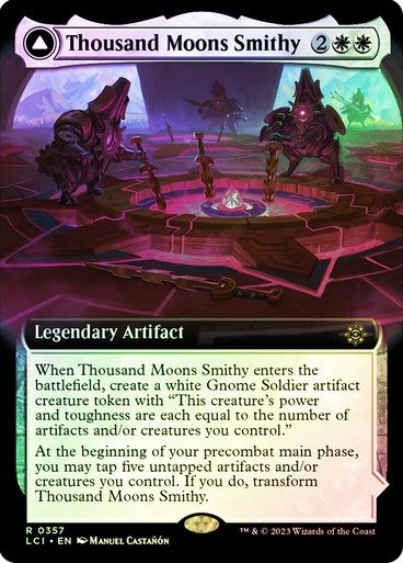 Producto - Thousand Moons Smithy // Barracks of the Thousand (Extended Art Foil)