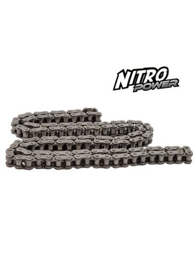 Producto - CADENA TRANSMISION NITRO POWER 428H X 130  CUSTOM 125/150 / XTZ125 / AX100