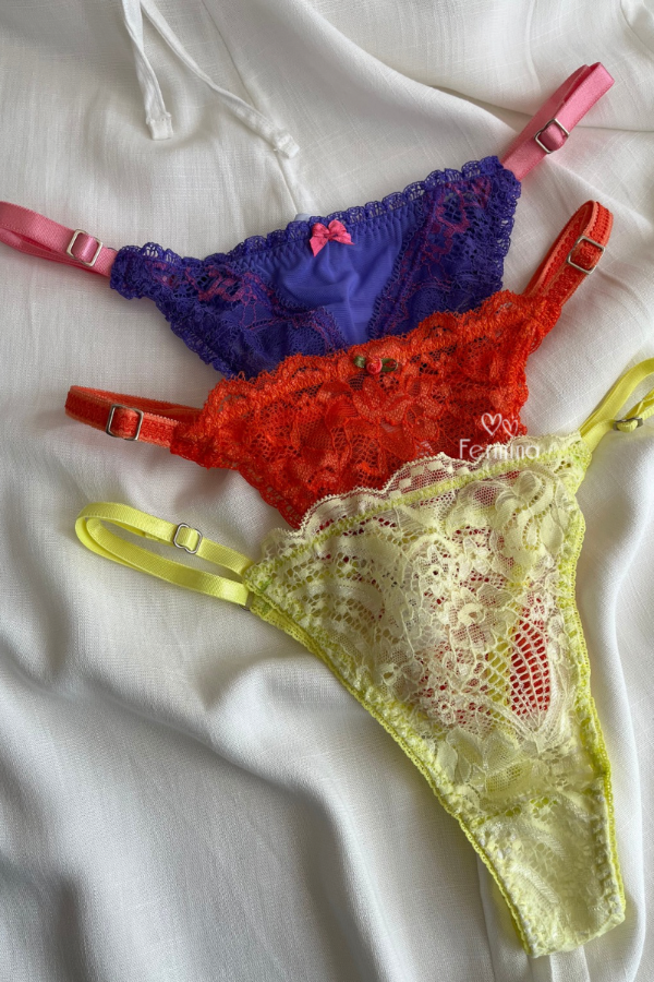 Producto - PACK X3 TANGUITAS DE PUNTILLA ART. 02 SUR