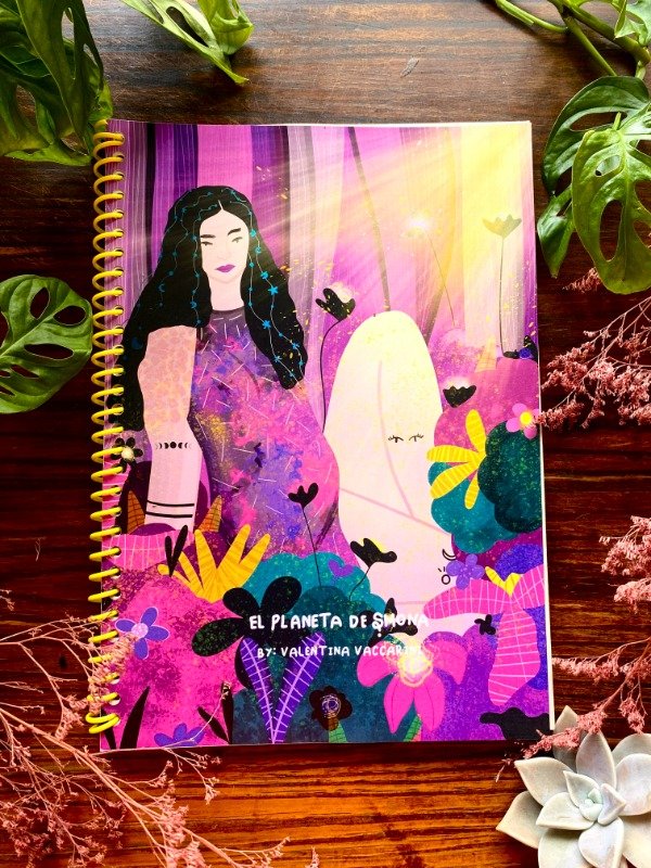 Producto - Cuaderno A4 Rayado: "Luz"