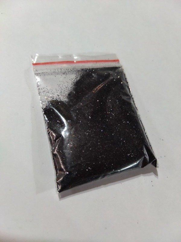 Producto - Bolsita Glitter negro 003