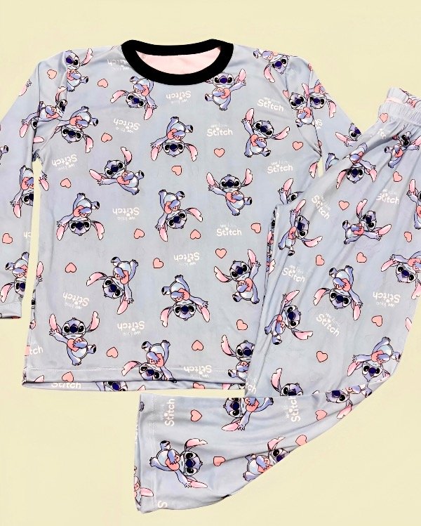 Producto - Pijama infantil Stitch celeste