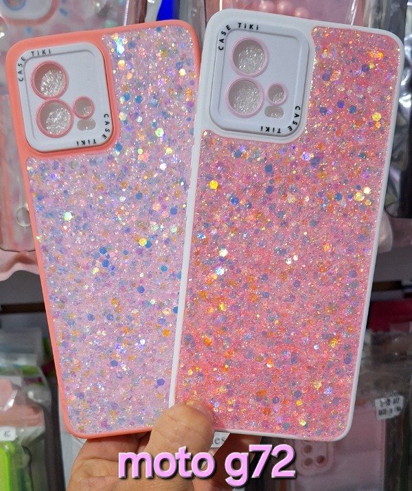 Producto - Fundas full glitter. Moto g72