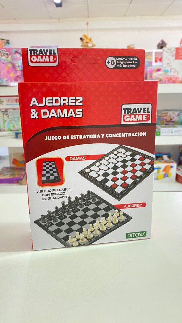 Producto - Juego de mesa- Ajedrez y damas- Estrategia y concentración- Wi