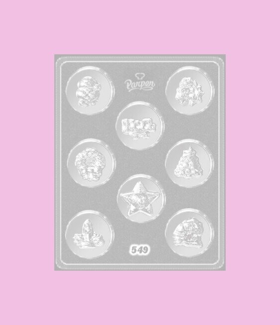 Producto - Placa oreos bañadas navideñas