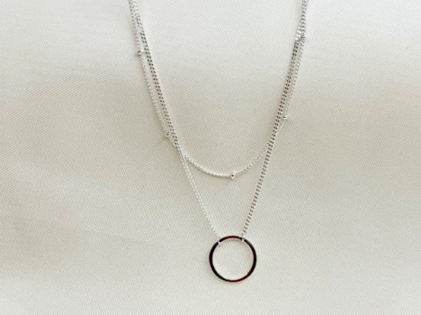 Producto - Cadena doble con círculo