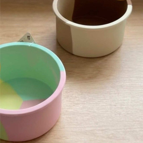 Producto - Molde silicona torta 11cm bicolor