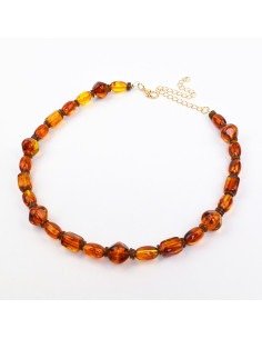 Producto - Collar Enhebrado ámbar - 0