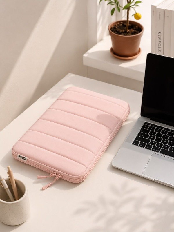 Producto - Funda notebook puffer pink - 0