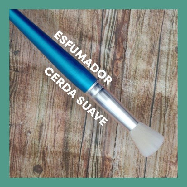 Producto - Pincel Esfumador (Cerda Blanca Suave)