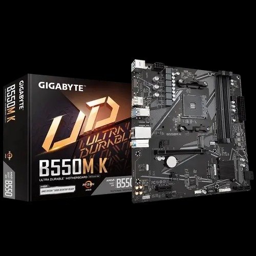 Producto - Motherboard GIGABYTE B550M K AM4 DDR4