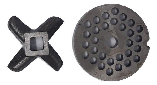 Producto - Disco y cuchilla Devi Afilable N 22 8 mm