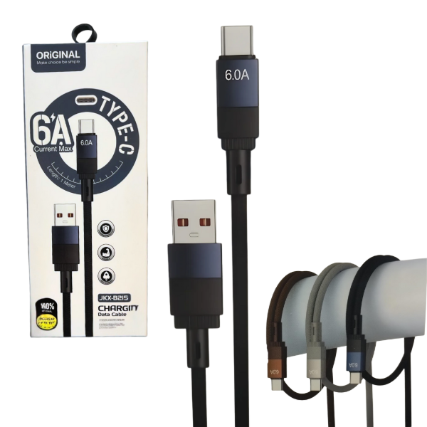 Producto - CABLE USB TIPO C 6A CURRENT MAX JKX-B215