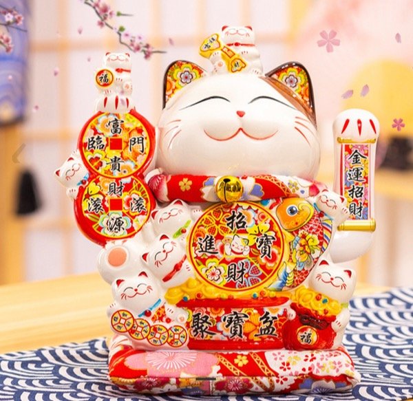 Producto - GATO DE LA FORTUNA 25CM