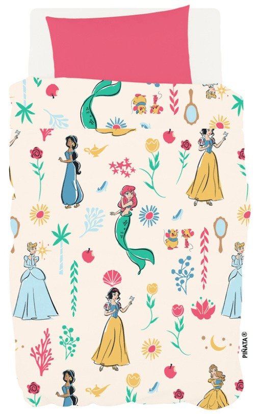 Producto - Cubrecama ultra soft 1 1/2 pl Princesas