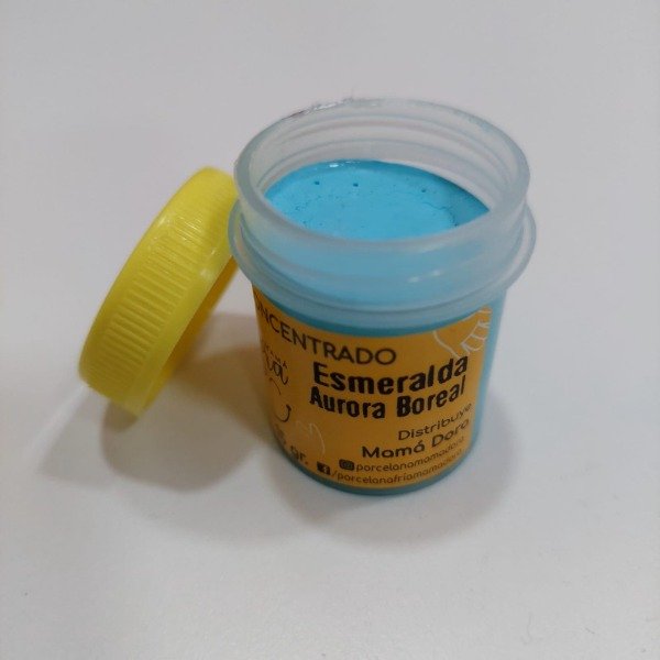 Producto - Pigmento Mamá Dora Esmeralda Aurora Boreal