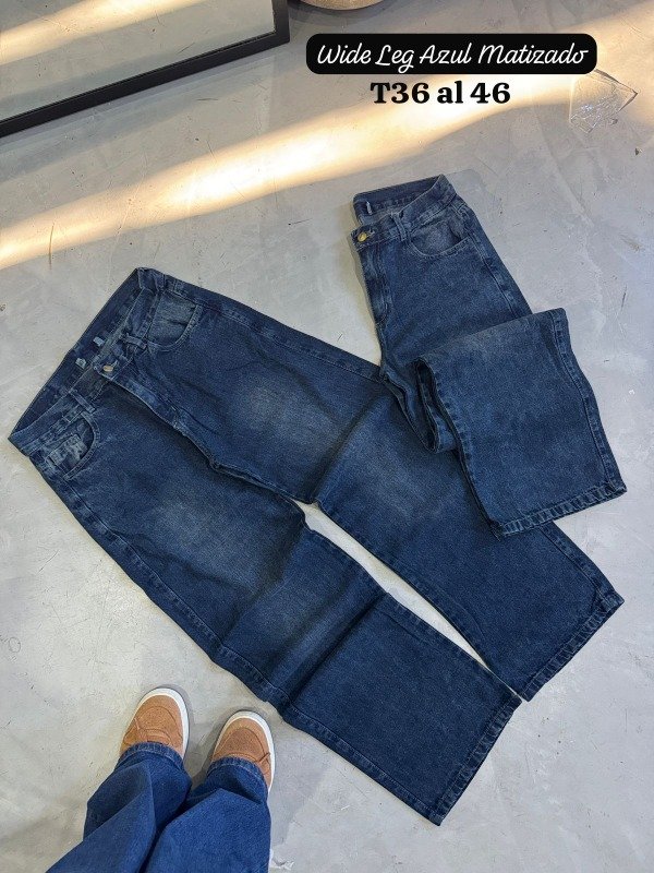 Producto - JEANS WIDE LEG BARILOCHE AZUL - 1