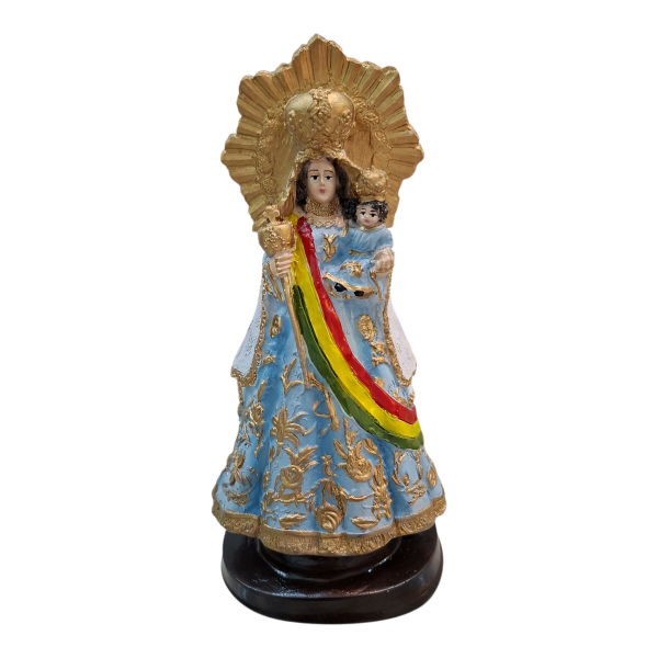 Producto - IMAGEN VIRGEN DE UKUPIÑA 20CM YESO - 01035