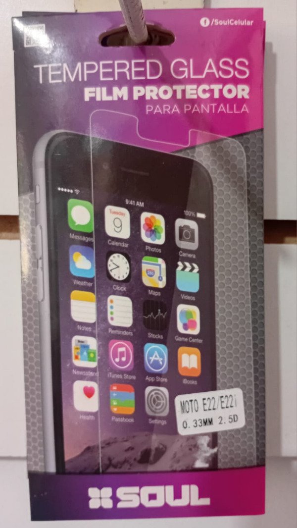 Producto - Vidrio Temp. Soul Moto E22 / E22I
