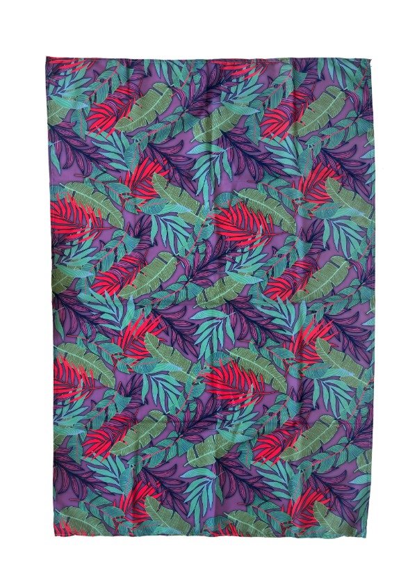 Producto - LONA HOJAS VIOLETAS