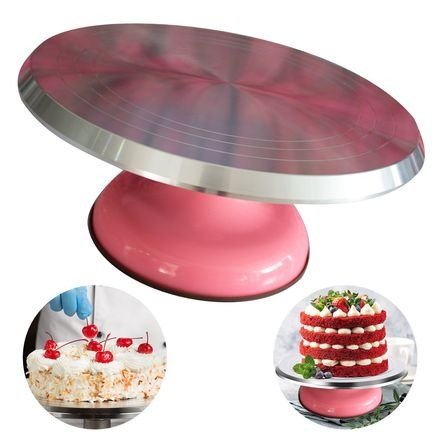 Producto - Base giratoria rosa profesional 29cm