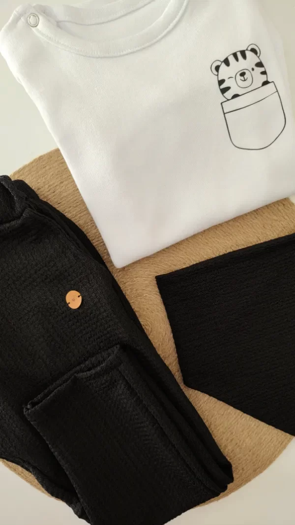 Producto - Conjunto Trío - Tigre/Negro: Media Estación