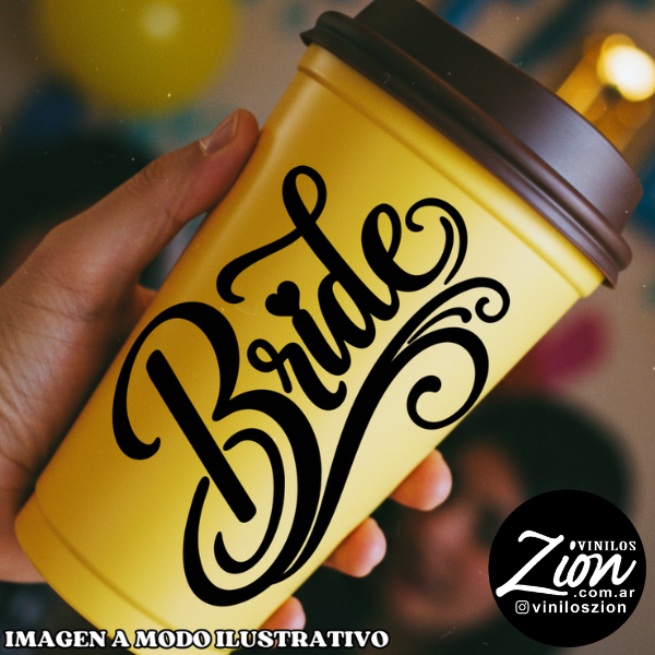 Producto - Vinilo Despedida de soltera Bride 02 x 20