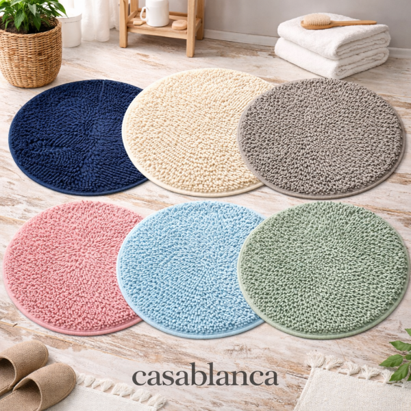 Producto - Alfombra Shaggy redonda