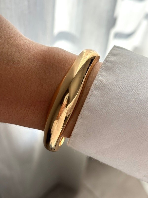 Producto - Brazalete dorado blob