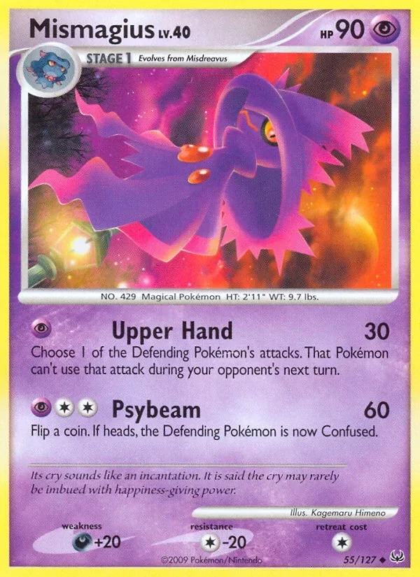 Producto - Mismagius 55/127 Platinum: Base Set
