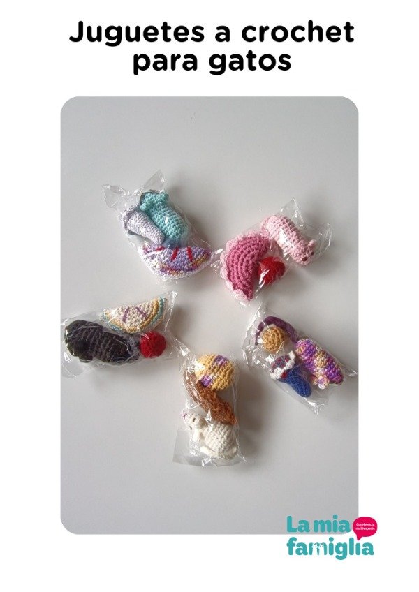 Producto - Juguetes a crochet para gatos