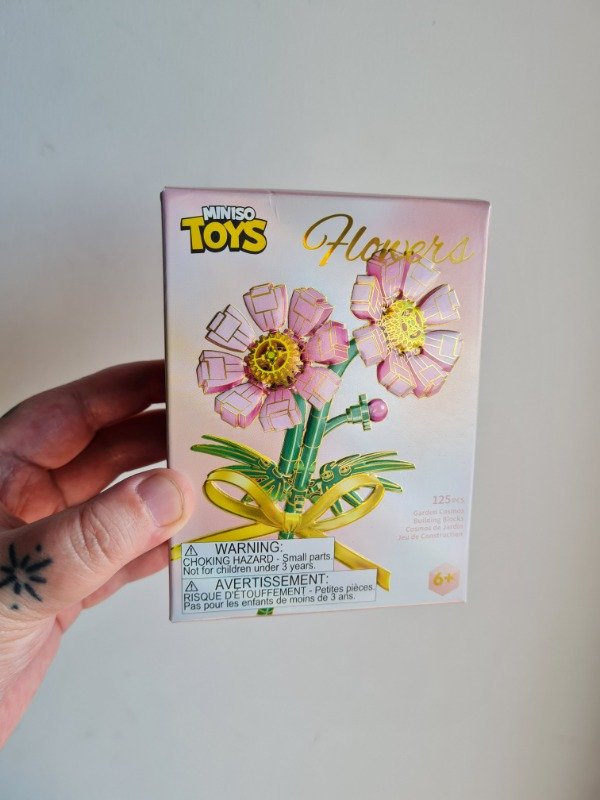 Producto - Flor cosmos de jardin tipo lego