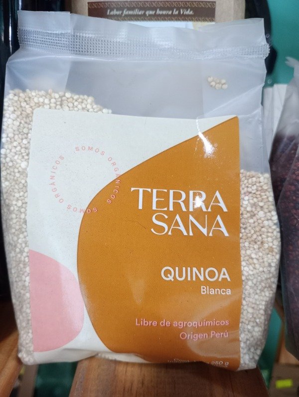 Producto - Quinoa blanca orgánica. Terra Sana. 250gr