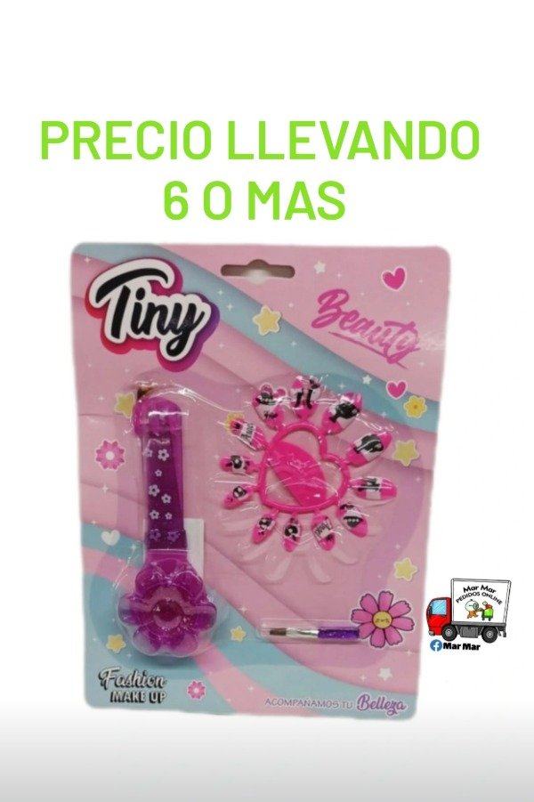 Producto - Labial y uñas tiny (cantidad)