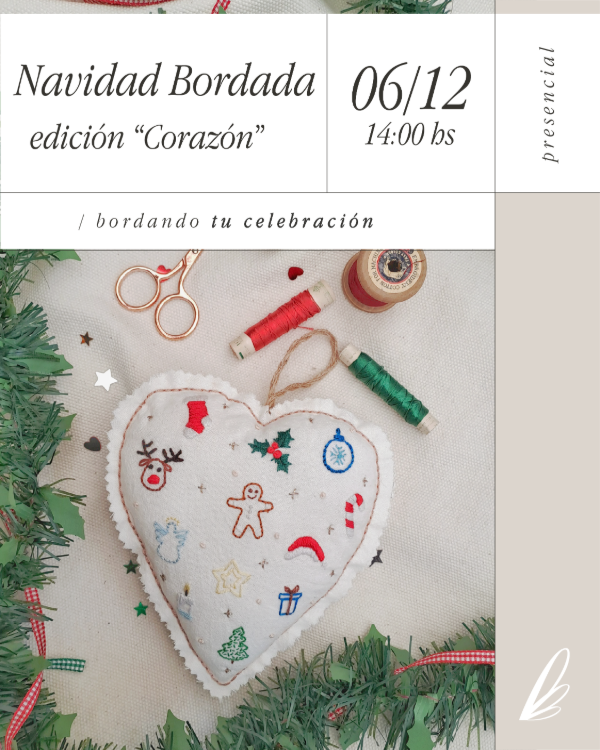 Producto - Workshop de Bordado Navideño II