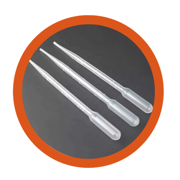 Producto - Pipeta De Transf. Pasteur 3ml Graduadas por 3 unidades