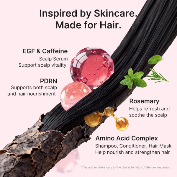 Producto - medicube Rosemary PDRN Glass Hair Set - 3