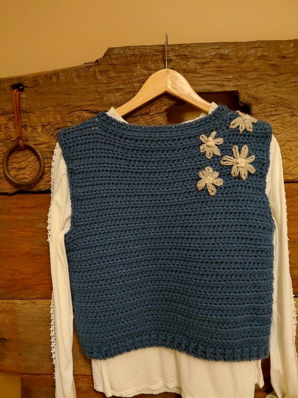 Producto - Chaleco azul