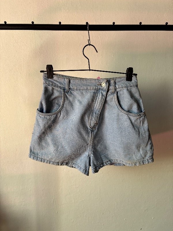 Producto - Short rígido celeste