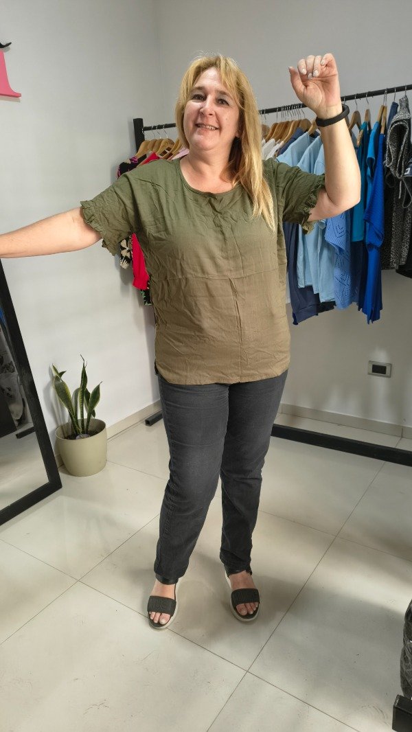 Producto - Remera Oliva