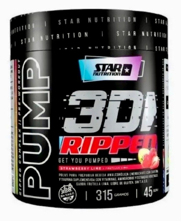 Producto - PUMP 3D RIPPED Star Nutrition
