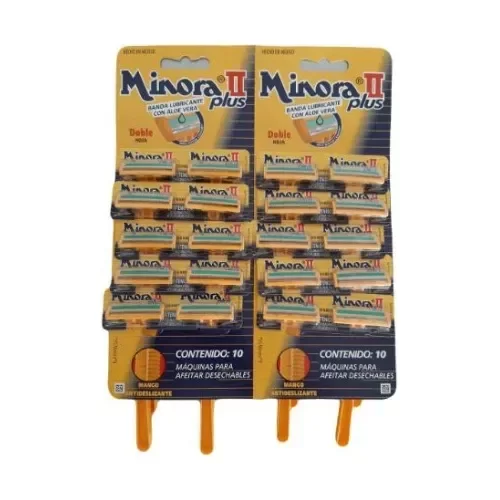 Producto - GILLETTE MINORA II PLUS X 20UNI