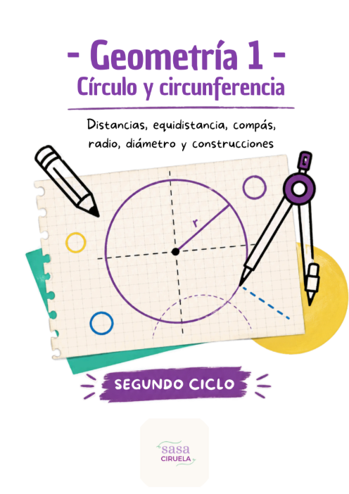 Producto - GEOMETRÍA 1 - CIRCULO Y CIRCUNFERENCIA - 0