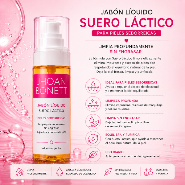 Producto - JABON LIQUIDO CON SUERO LACTICO - 1