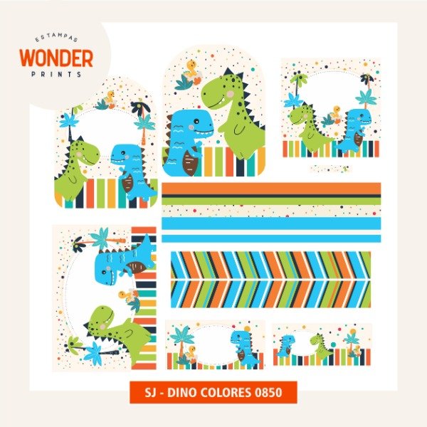 Producto - 0850 - DINO COLORES