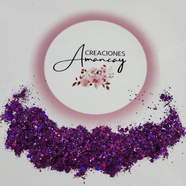 Producto - GLI31 - GLITTER RUMI-UVA