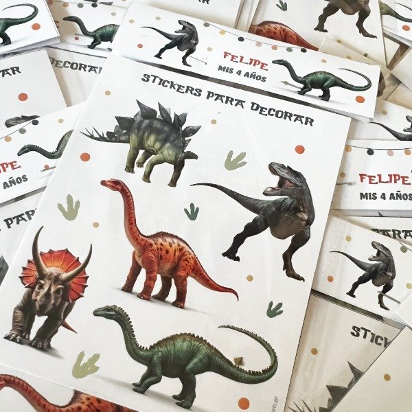 Producto - Souvenir - Stickers personalizados x 8 planchas - 10